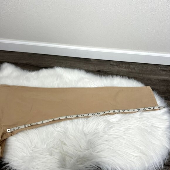 Soft Surroundings Tan High-Rise 5 Pocket Pull On Leggings Jeggings Stretch Small - Picture 8 of 8